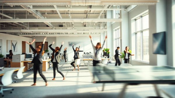 5 façons dont le sport en entreprise booste bien-être et efficacité